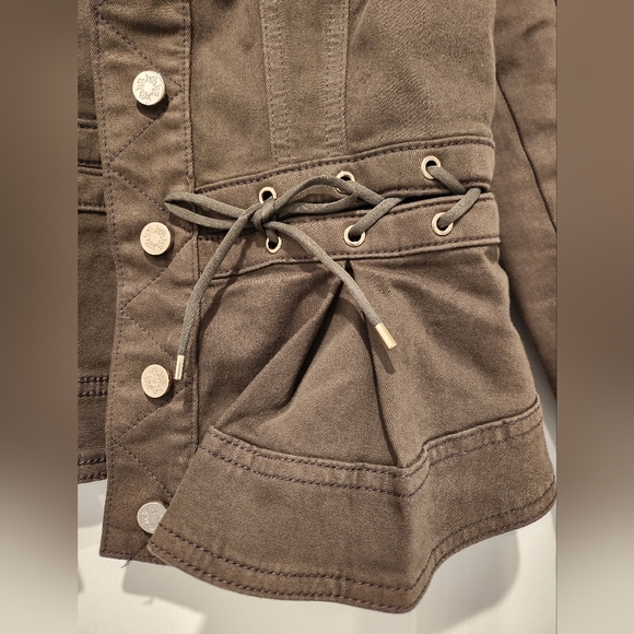 White House Black Market Olive Jacket - Picture 3 of 4